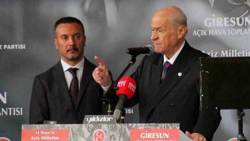 MHP Lideri Devlet Bahçeli: “ Zillet ittifakı sırtını zalimlere, sırtlanlara, akbabalara dayamıştır”