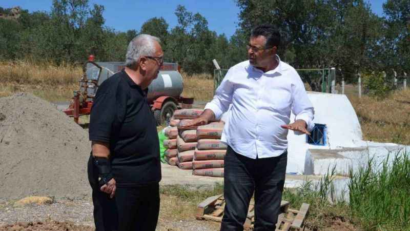 Gömeç’te yollar bakıma alındı