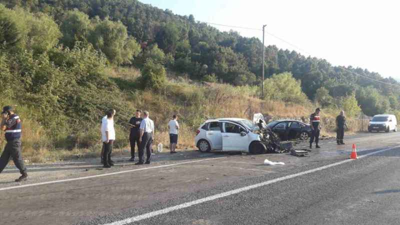 Hatalı sollama felaket getirdi : 2 ölü, 5 yaralı