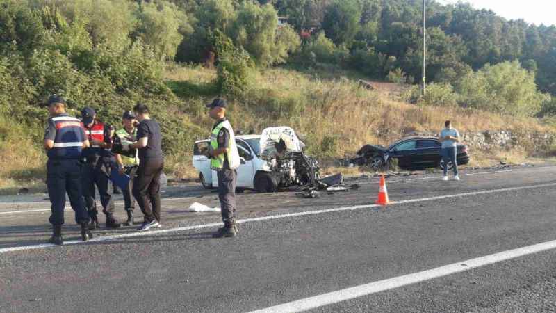 Hatalı sollama felaket getirdi : 2 ölü, 5 yaralı