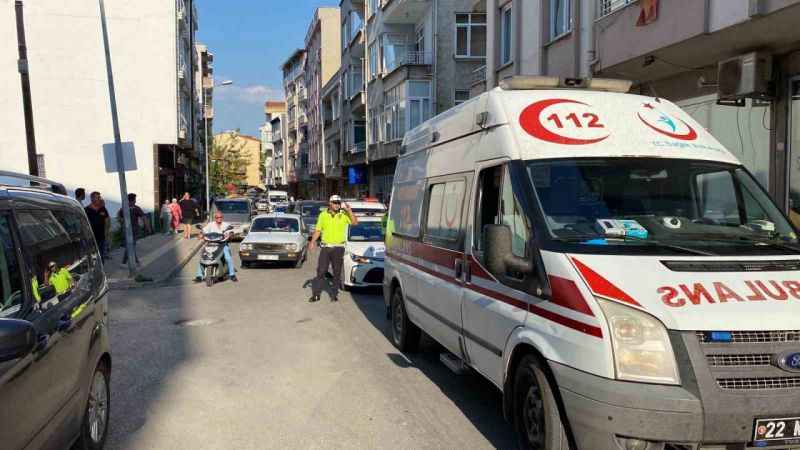 Alkollü kadın caddeyi birbirine kattı