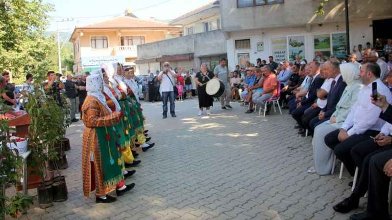 16. Şenköy Kızılcık Şenliği renkli görüntülere sahne oldu