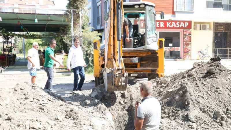  Altınkum Mahallesi’nde yollar yenileniyor