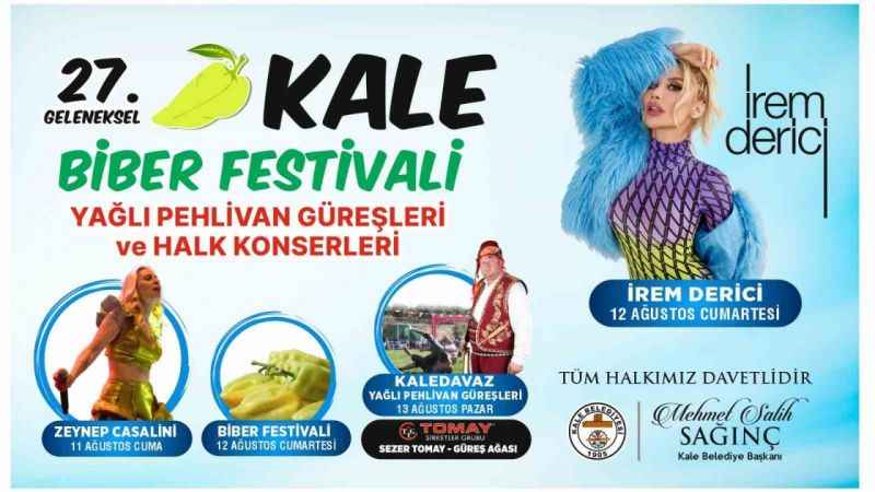 Tescilli Kale Biberi festivalle tanıtılacak