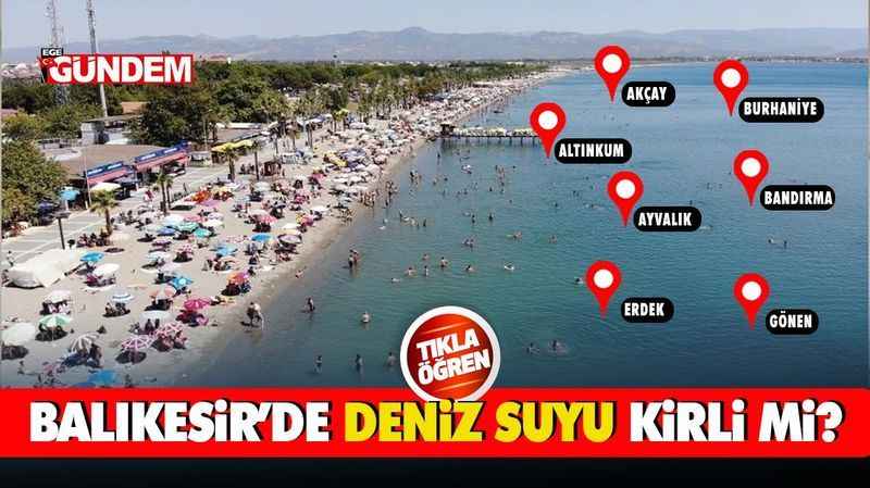 Edremit Körfezi'nde deniz ve dere kirliliği çevrecileri harekete geçirdi