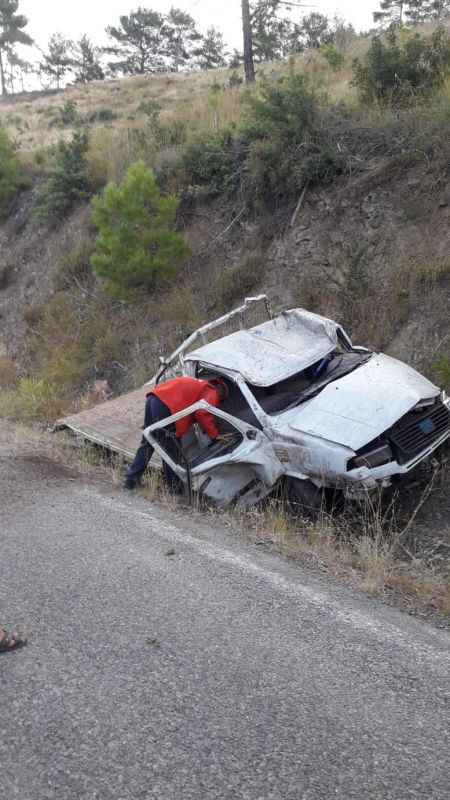 Burhaniye’de trafik kazası: 1 Ölü