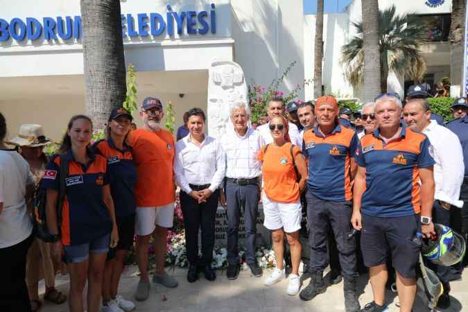 Arsuz Belediyesi'nden Bodrum'a hediye