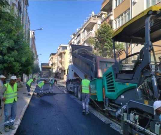 Karesi’de asfaltlama çalışmaları son sürat devam ediyor