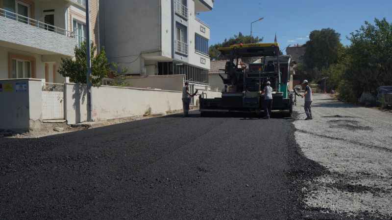 Büyükşehirden İvrindiye sıcak asfalt: İvrindililer tozdan, dumandan kurtuldu