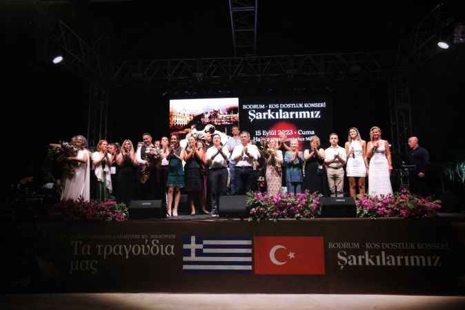 Bodrum'da dostluk konseri