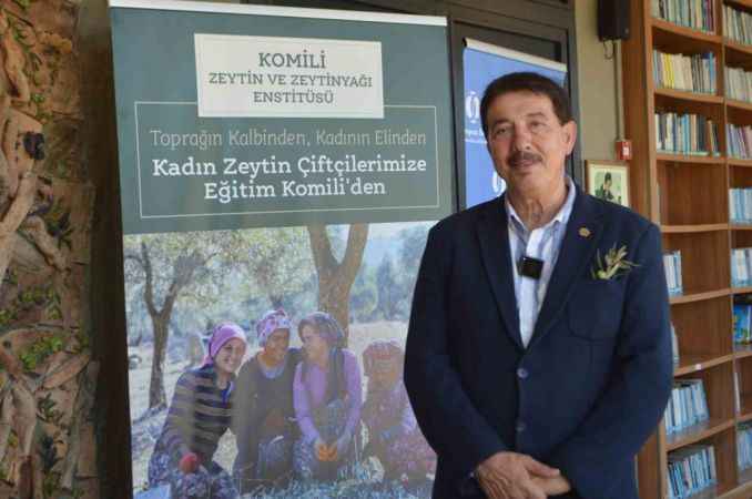 Ayvalık Zeytin Müzesi’nde kadın zeytin çiftçilerine sektörel eğitim