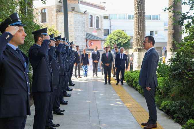 Vali Akbıyık'tan Bodrum Belediyesi'ne ziyaret