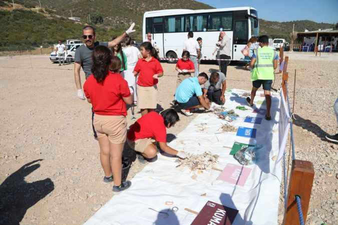 Gerenkuyu halk plajı temizlendi