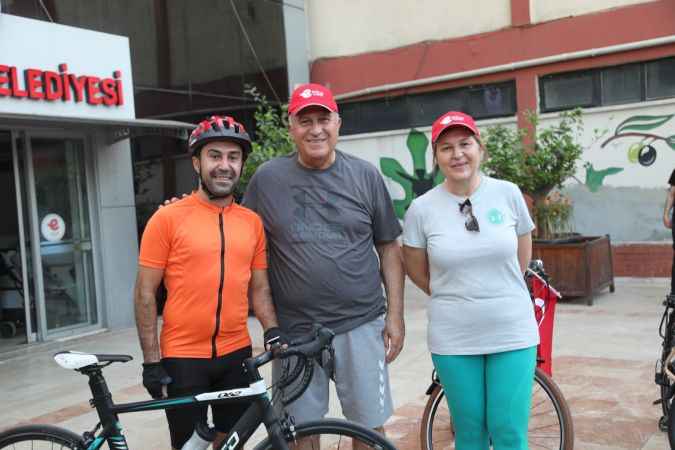 Efeler’de pedallar çevre dostu ulaşım için döndü