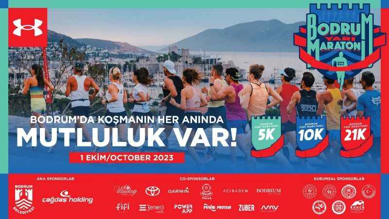 Bodrum Yarı Maratonu için geri sayım başladı