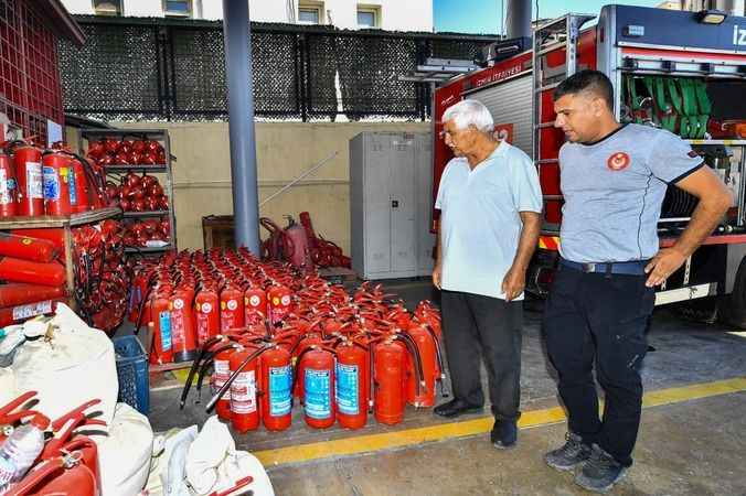 İtfaiye Haftası’nda duygusal buluşma