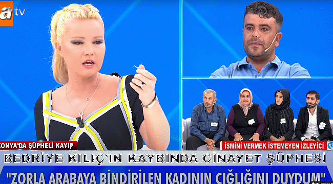 Karısı kaybolan umarsız koca Müge Anlıyı çıldırttı! Bedriye Kılıç vakasında Müge Anlı açtı ağzını yumdu gözünü...