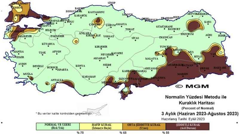 Marmara Bölgesi'ne dikkat! Türkiye'nin İklim Krizinden En Çok Etkilenecek Bölgeleri Belirlendi