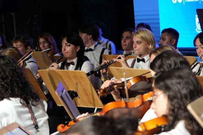 Kardeş şehir orkestrası Bbodrum'da