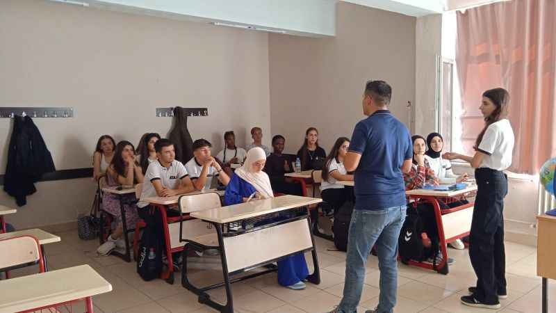 Ayvalık Anadolu Lisesi Almanyalı öğrencileri ağırladı