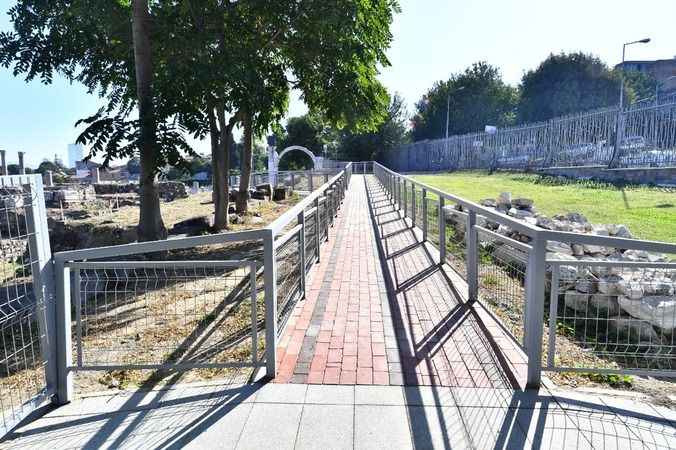 Turistler, Agora Ören Yeri’ndeki tarihe yakından tanıklık edecek