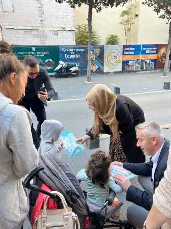 Ak Parti Karesi’den; özel çocuklarla, kız çocukları gününe özel kutlama