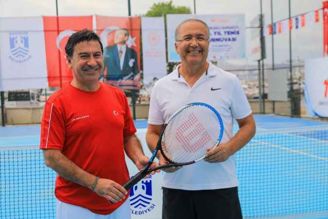 Bodrum'da Tekerlekli Sandalye 100. Yıl Tenis Turnuvası heyecanı