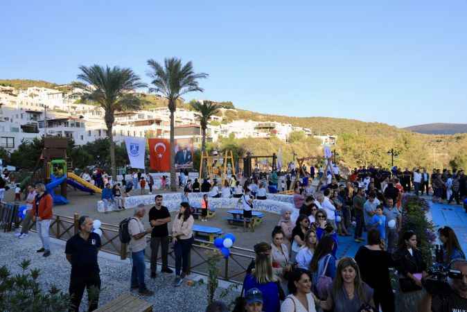 Bodrum’da yeni yaşam alanı: Arda Kararkurt Parkı açıldı