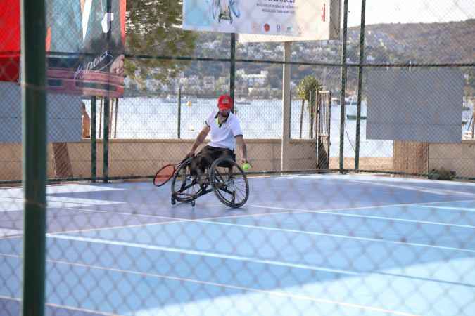 Bodrum Tekerlekli Sandalye 100. Yıl Tenis Turnuvası sona erdi