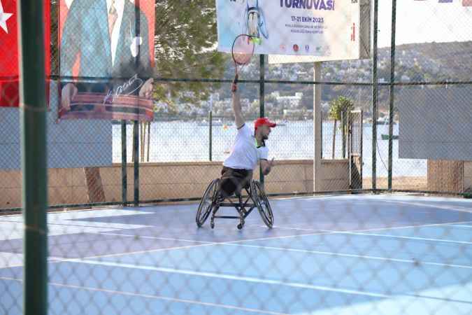 Bodrum Tekerlekli Sandalye 100. Yıl Tenis Turnuvası sona erdi