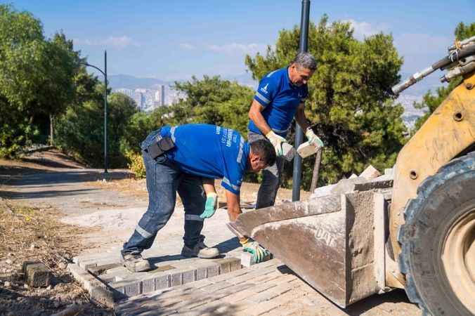 Bornovalılar nefes alacak! Nif Dağı’nın kente açılan kapısı Meriç Yaşayan Parkı gün sayıyor