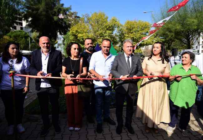 İzmir depreminde yaşamlarını kaybeden Sayra ve Çınar’ın ismi Bornova’daki parkta yaşayacak