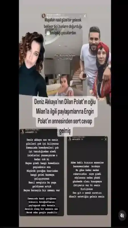 Dilan Polat'ın Eski Paylaşımları Sosyal Medyayı Sallıyor: Deniz Akkaya ile Dilan Polat'ın annesi birbirine girdi! 