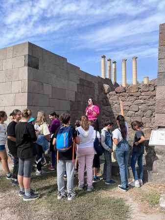 Bornovalı minikler oyunlarla tarihe yolculuk yaptı