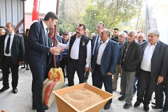 Balıkesir Büyükşehir’den tarıma sınırsız destek