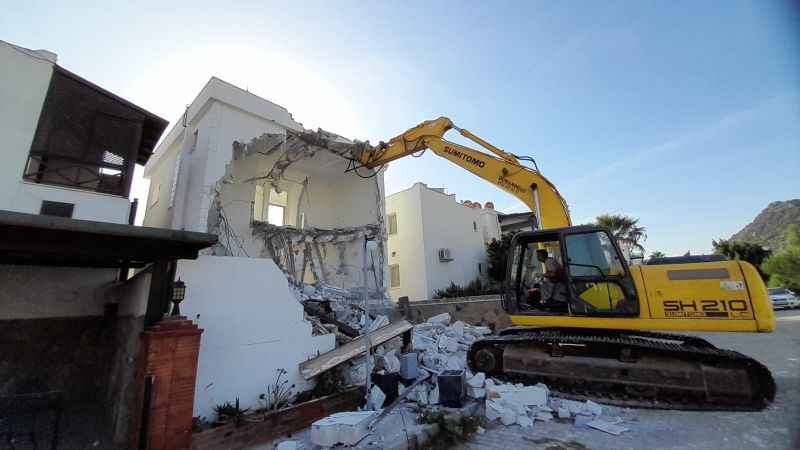 Bodrum Belediyesi kaçak yapılaşmaya müsade etmiyor