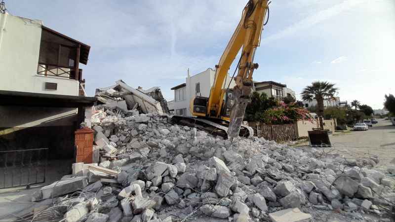 Bodrum Belediyesi kaçak yapılaşmaya müsade etmiyor