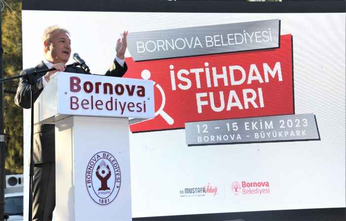 Bornova İstihdam Fuarı büyük bir dayanışmaya dönüştü