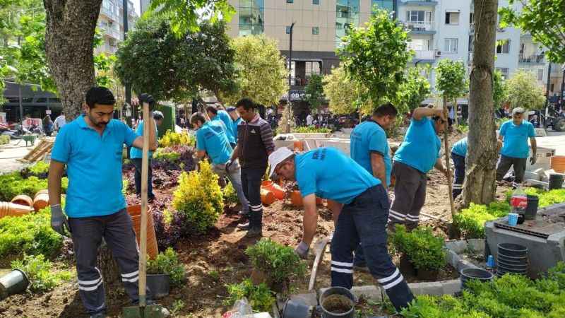 Belediyeden Bornova'ya yeşil dokunuş