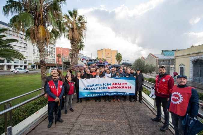 Demokrasi Yürüyüşü’nde “Hak, hukuk, adalet” çağrısı