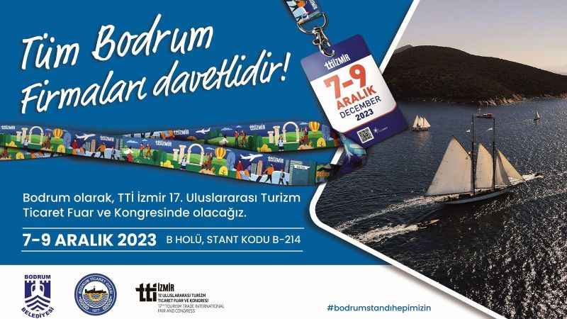 Bodrum, TTI İzmir fuarında yerini alıyor