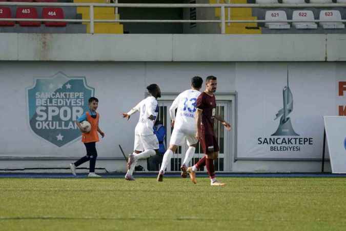 Hakemlere rağmen son anda! Tuzlaspor: 1 Bandırmaspor: 1