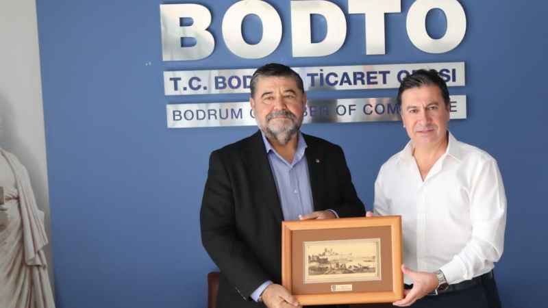 Başkan Aras Bodrum Ticaret Odası meclisine katıldı