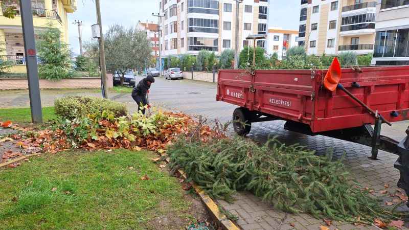 Karesi'de kış hazırlığı devam ediyor