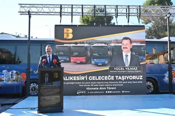 Balıkesir Büyükşehir, toplu taşıma filosuyla Türkiye’ye örnek oluyor