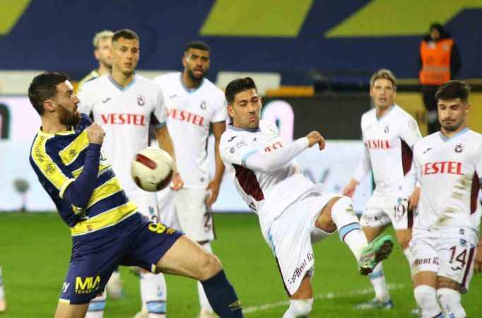 Fırtına tek golle: MKE Ankaragücü: 0 - Trabzonspor: 1