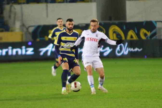 Fırtına tek golle: MKE Ankaragücü: 0 - Trabzonspor: 1