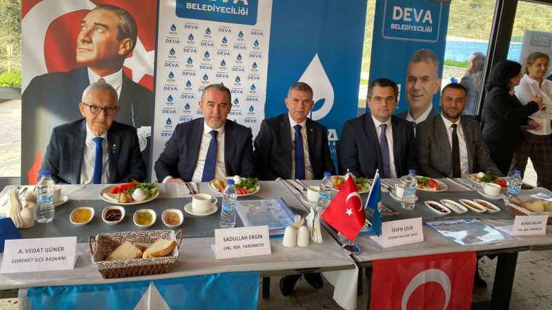 Deva Partisi'nin Güçlü Kadrosu Edremit İçin Bir Araya Geldi