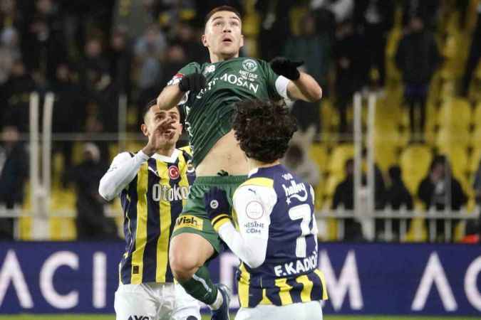 Fenerbahçe'den gol şov: Fenerbahçe: 7 Konyaspor: 1