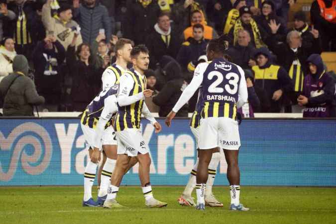 Fenerbahçe'den gol şov: Fenerbahçe: 7 Konyaspor: 1